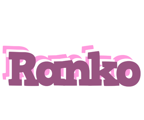 Ranko relaxing logo