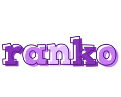 Ranko sensual logo