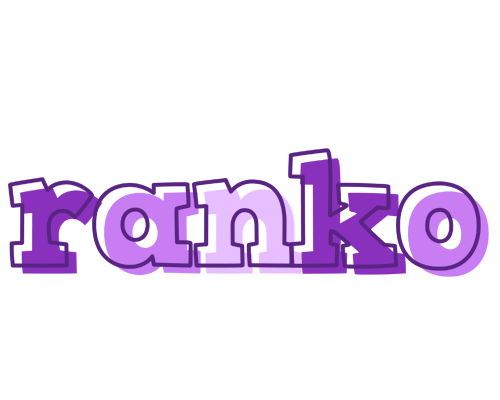 Ranko sensual logo