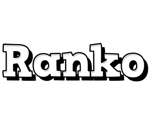 Ranko snowing logo