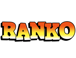 Ranko sunset logo