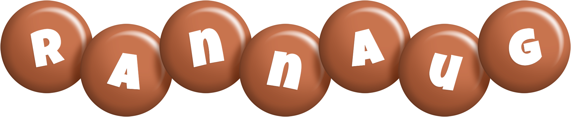 Rannaug candy-brown logo