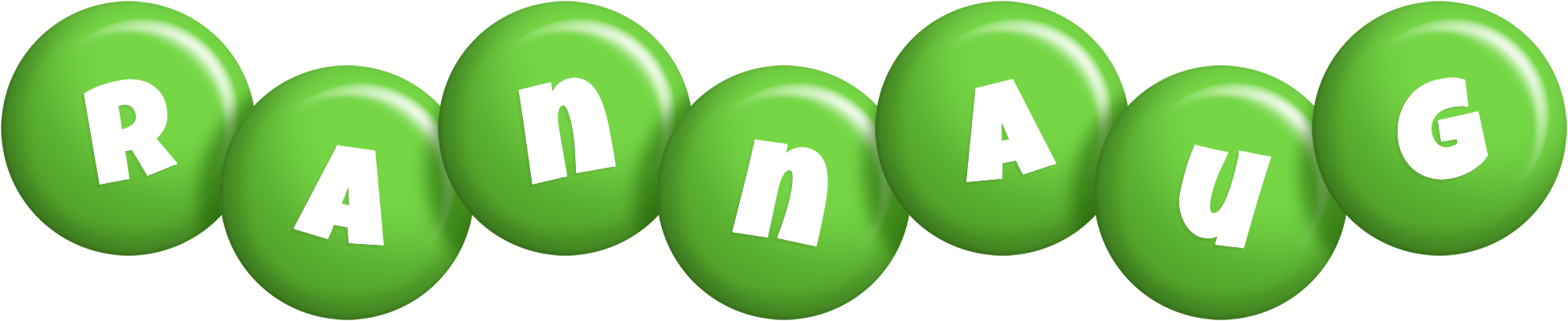 Rannaug candy-green logo