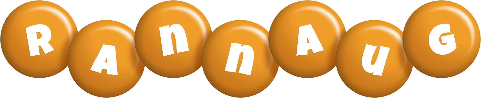 Rannaug candy-orange logo