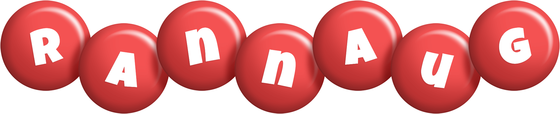 Rannaug candy-red logo