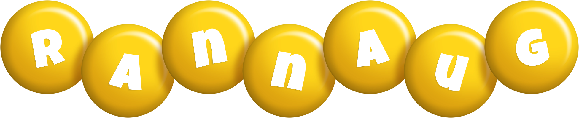Rannaug candy-yellow logo