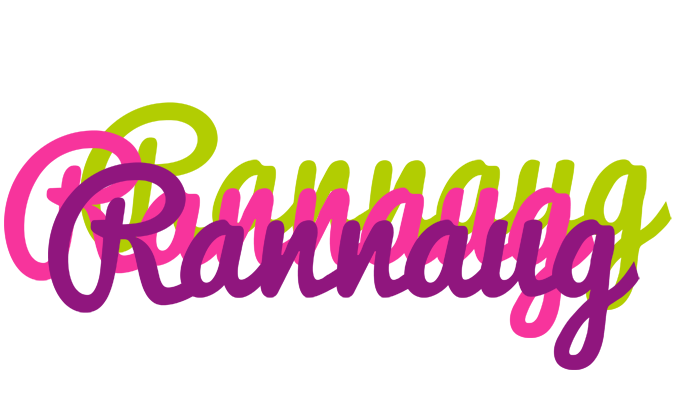 Rannaug flowers logo
