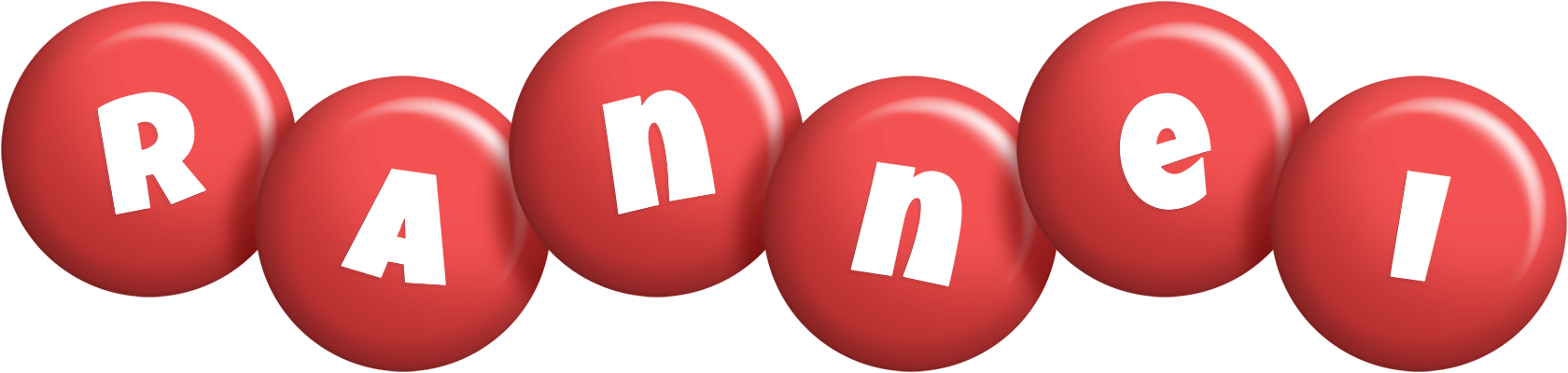 Rannei candy-red logo