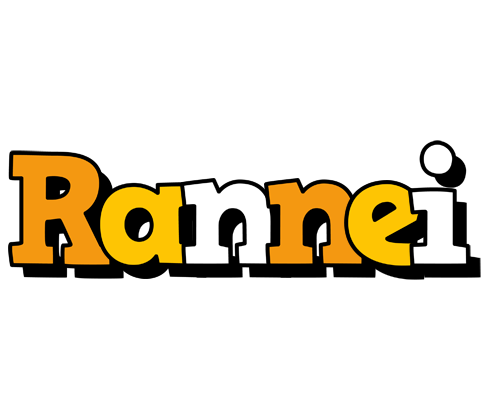 Rannei cartoon logo