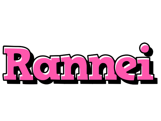 Rannei girlish logo