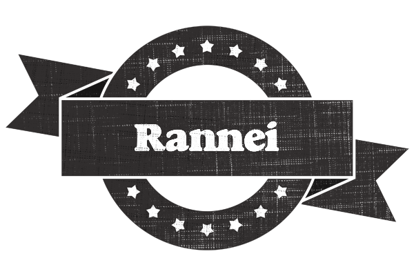 Rannei grunge logo