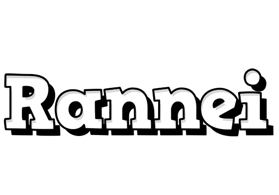 Rannei snowing logo