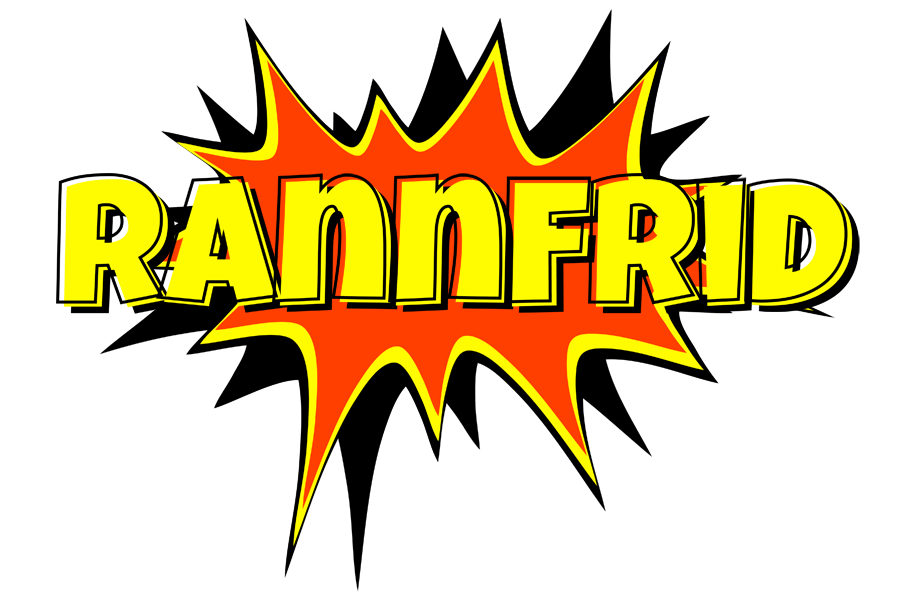 Rannfrid bazinga logo
