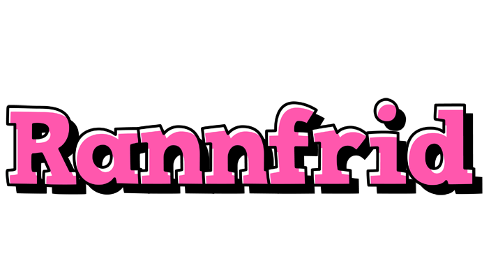 Rannfrid girlish logo