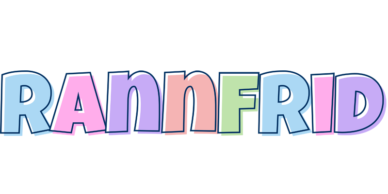Rannfrid pastel logo