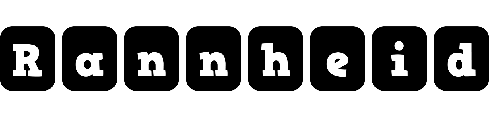 Rannheid box logo