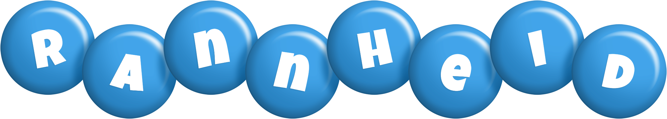 Rannheid candy-blue logo