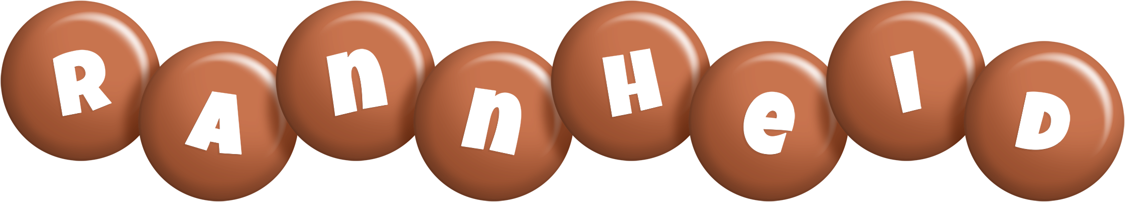 Rannheid candy-brown logo