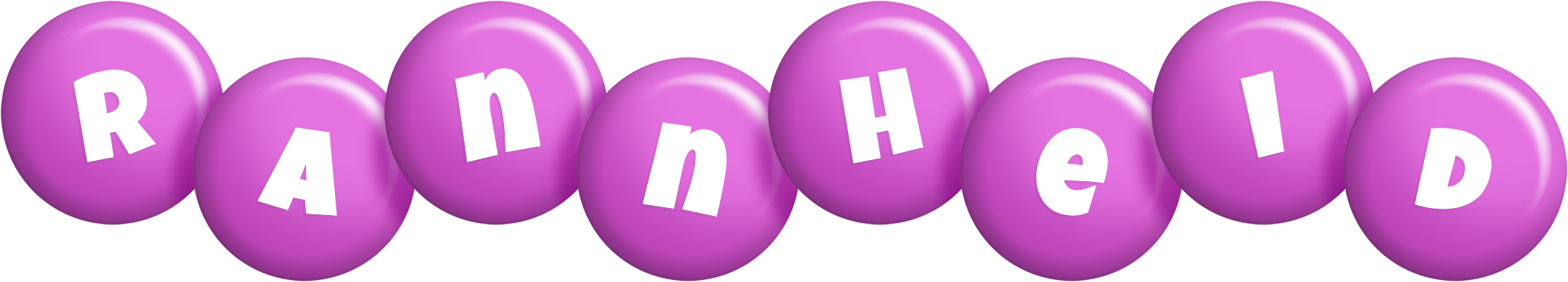Rannheid candy-purple logo