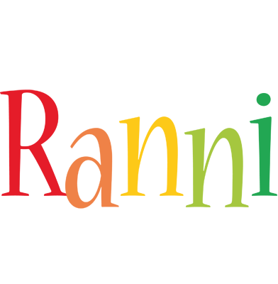 Ranni birthday logo