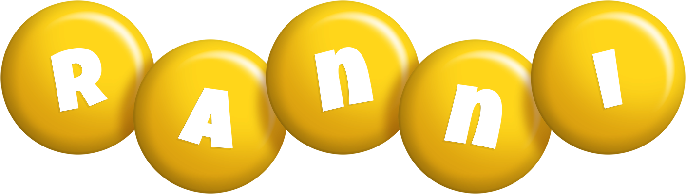 Ranni candy-yellow logo