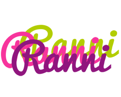 Ranni flowers logo