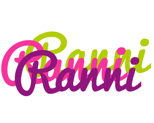 Ranni flowers logo