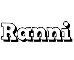 Ranni snowing logo