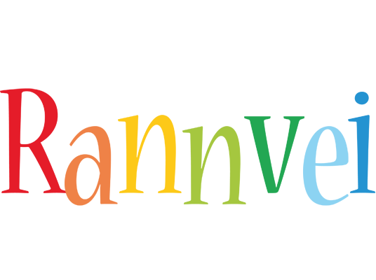 Rannvei birthday logo