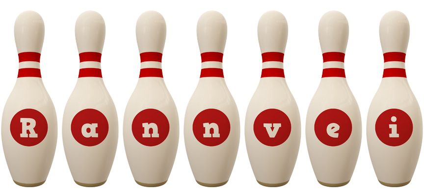 Rannvei bowling-pin logo