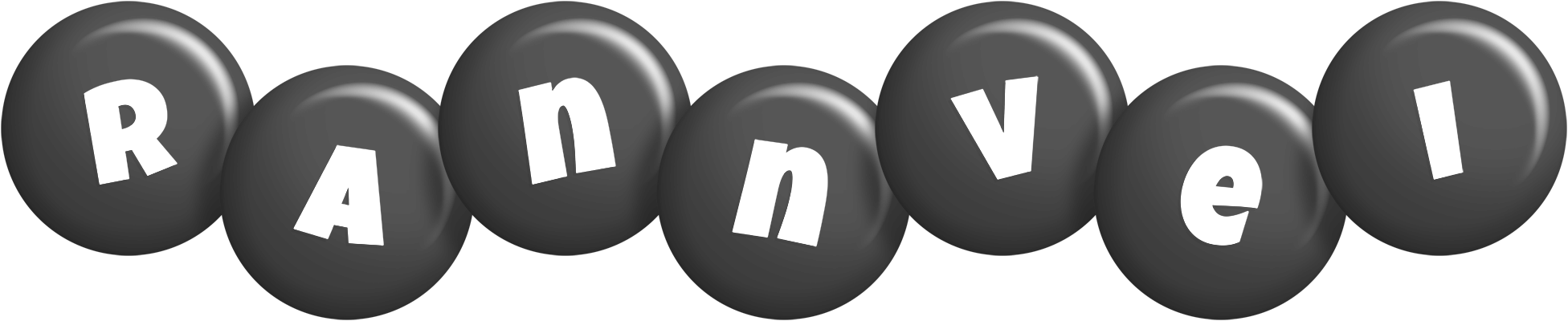 Rannvei candy-black logo