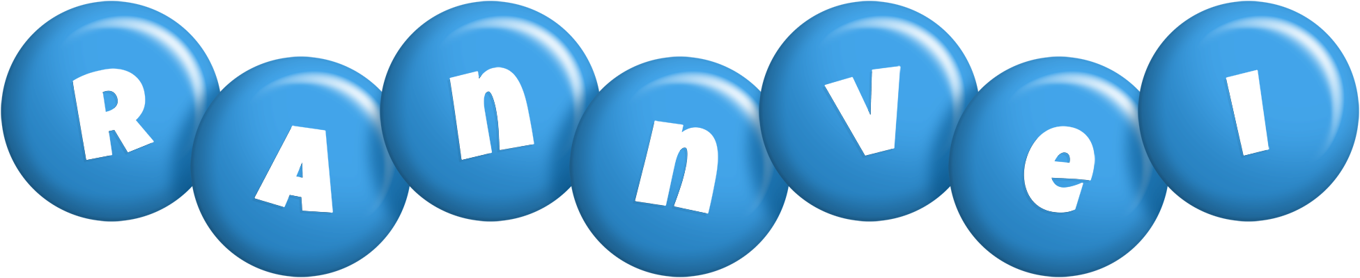 Rannvei candy-blue logo