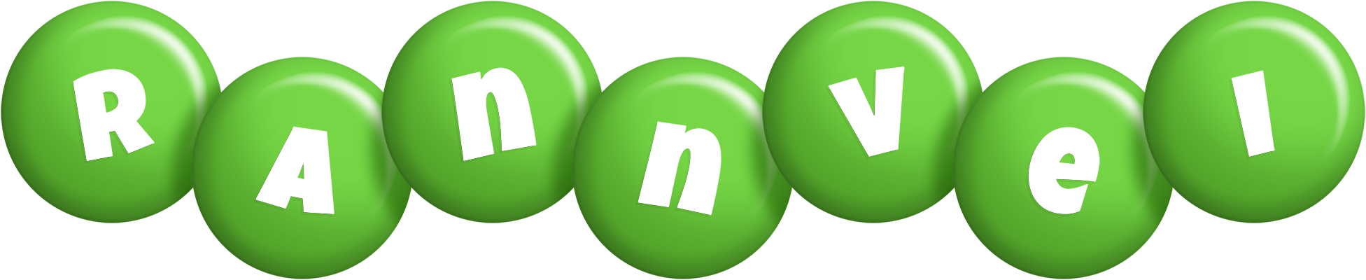 Rannvei candy-green logo