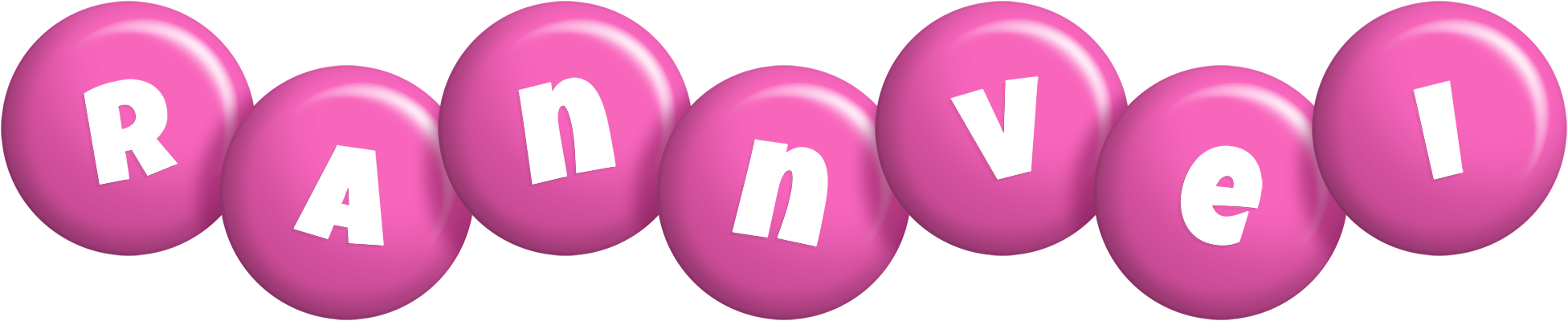 Rannvei candy-pink logo