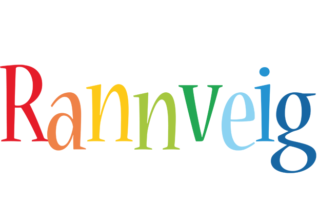 Rannveig birthday logo