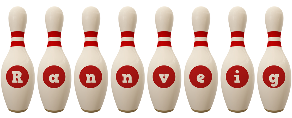 Rannveig bowling-pin logo