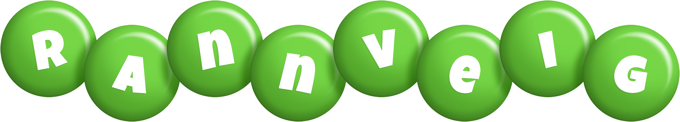 Rannveig candy-green logo