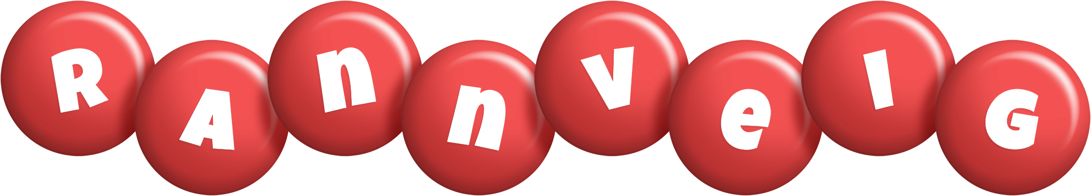Rannveig candy-red logo