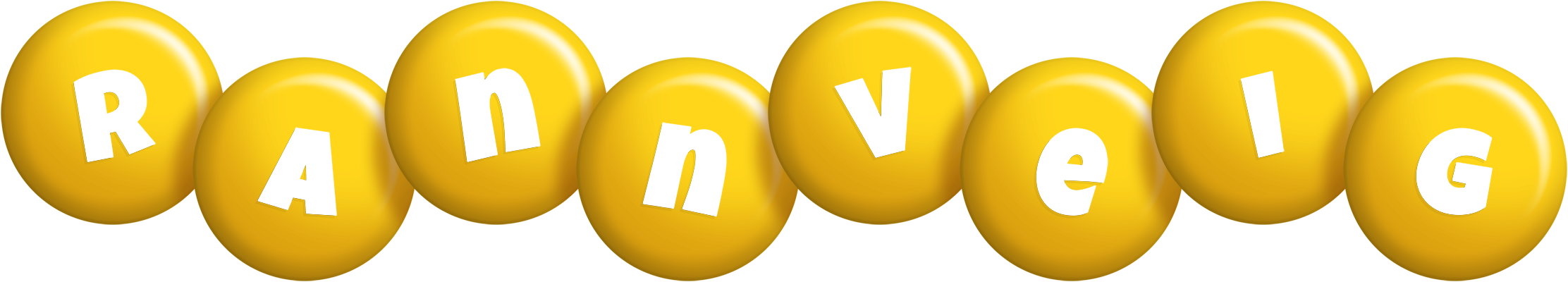 Rannveig candy-yellow logo