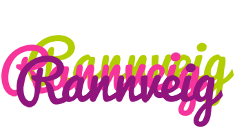 Rannveig flowers logo