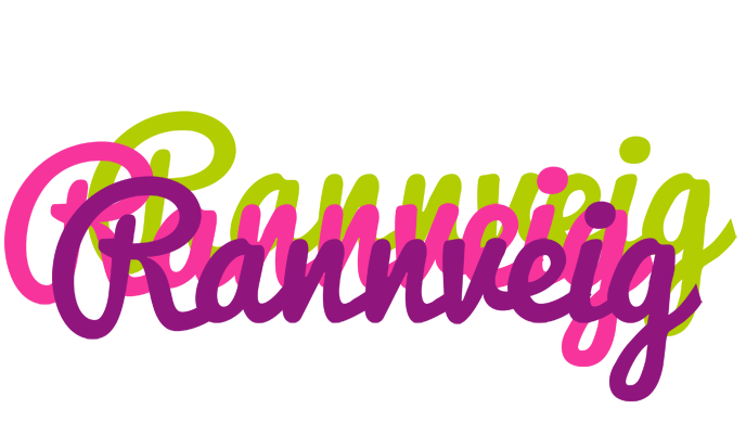 Rannveig flowers logo