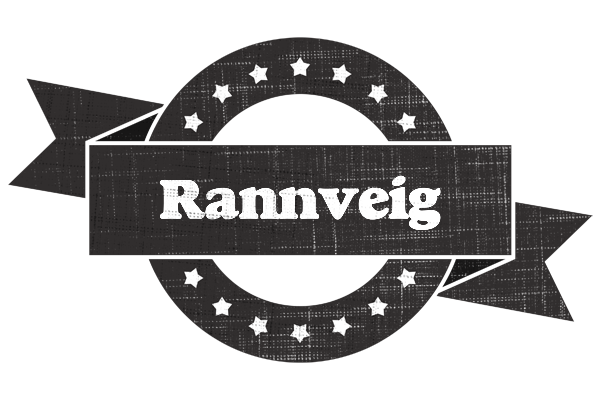 Rannveig grunge logo
