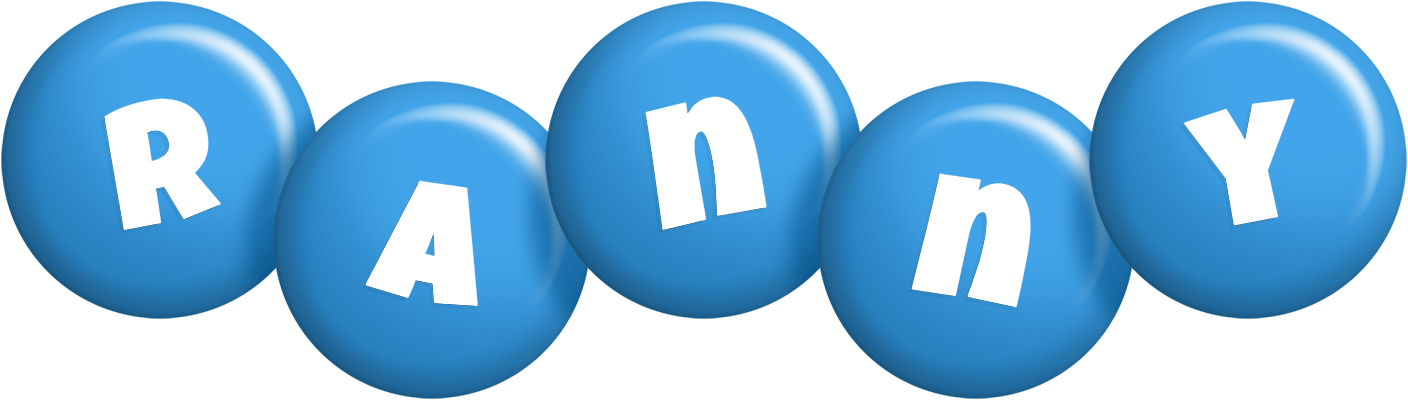 Ranny candy-blue logo