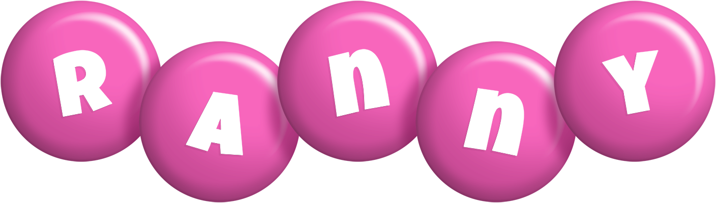 Ranny candy-pink logo