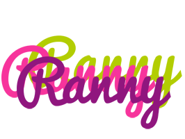 Ranny flowers logo