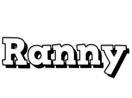 Ranny snowing logo