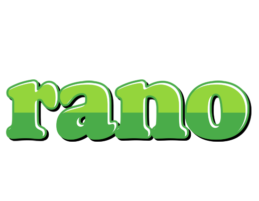 Rano apple logo