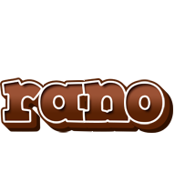 Rano brownie logo