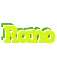 Rano citrus logo