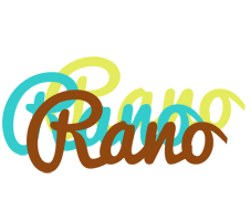 Rano cupcake logo